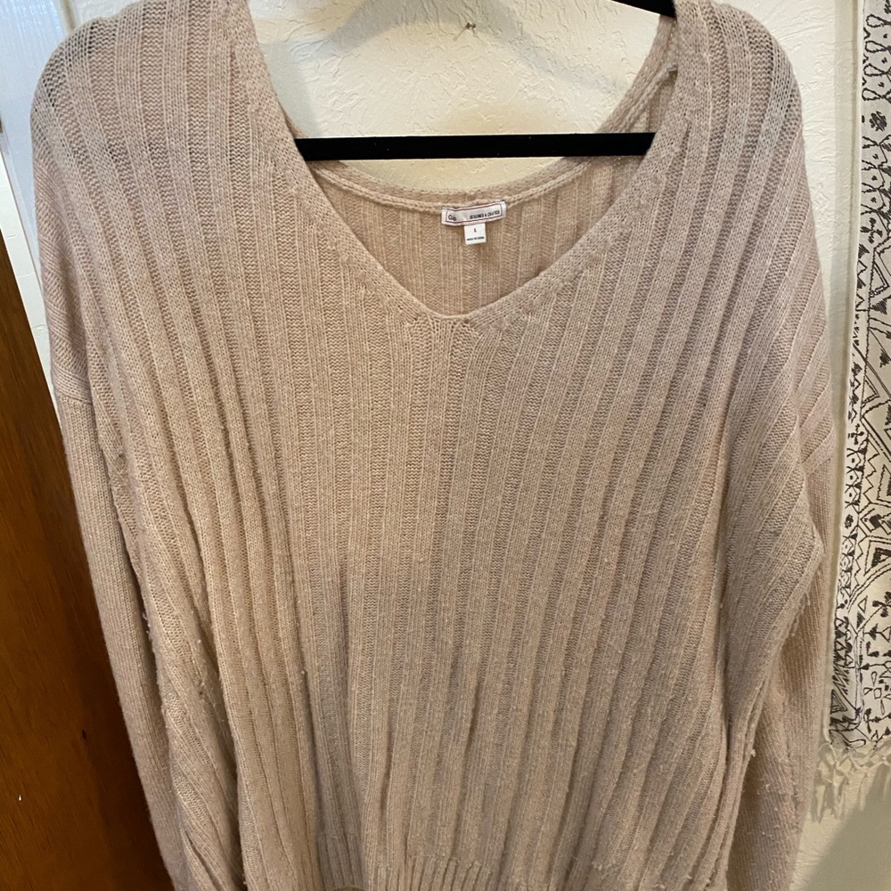 Tan Sweater